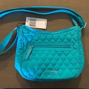 NWT Vera Bradley Mini Andi Crossbody: Peacock Blue